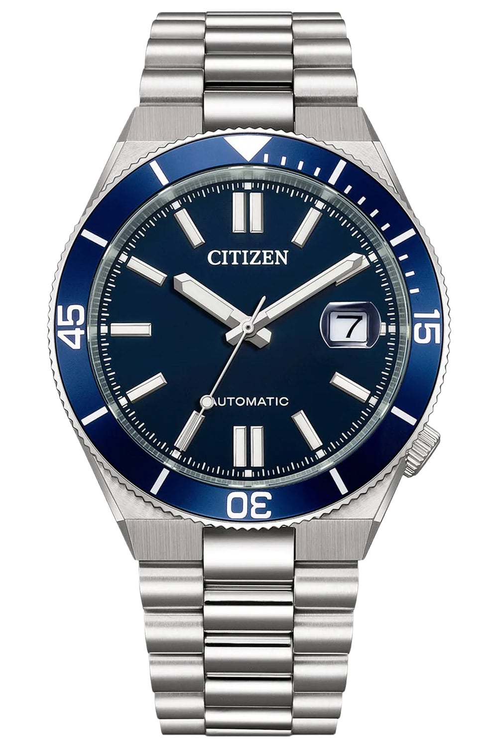 Citizen NJ0230-59L Herrenuhr Automatik 10 bar Edelstahl/Dunkelblau