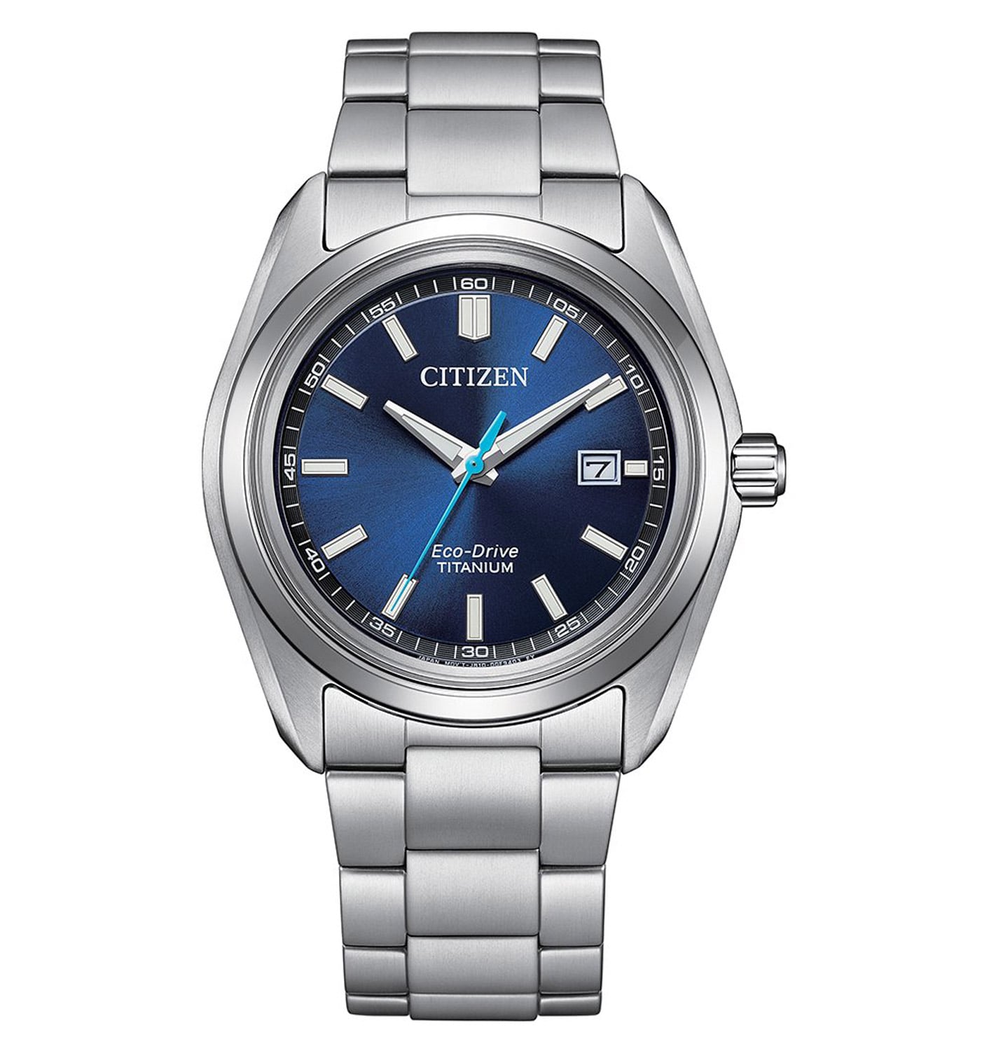 Citizen AW1900-50L Eco-Drive Solar-Armbanduhr Für Herren Titan/Blau