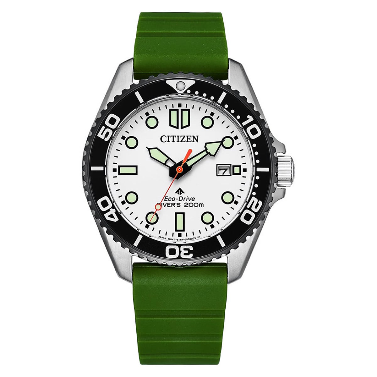 Citizen BN0265-00A Eco-Drive Promaster Marine Herrenuhr 20 bar Khaki