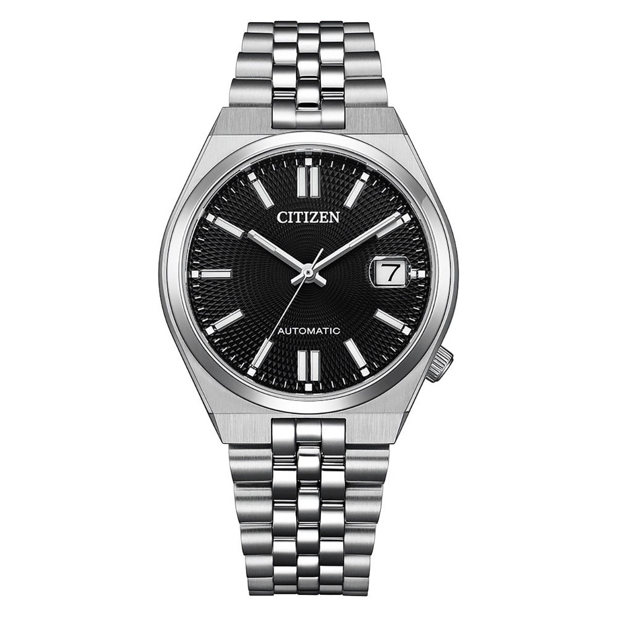 Citizen NK0030-51E Automatikuhr Tsuyosa 60 Stahl/Schwarz 37 mm