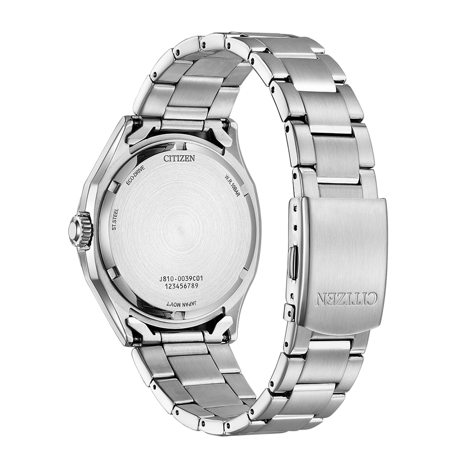 uhrcenter Eco-Drive Wristwatch AW1750-85L Men\'s • Citizen Solar Steel/Blue