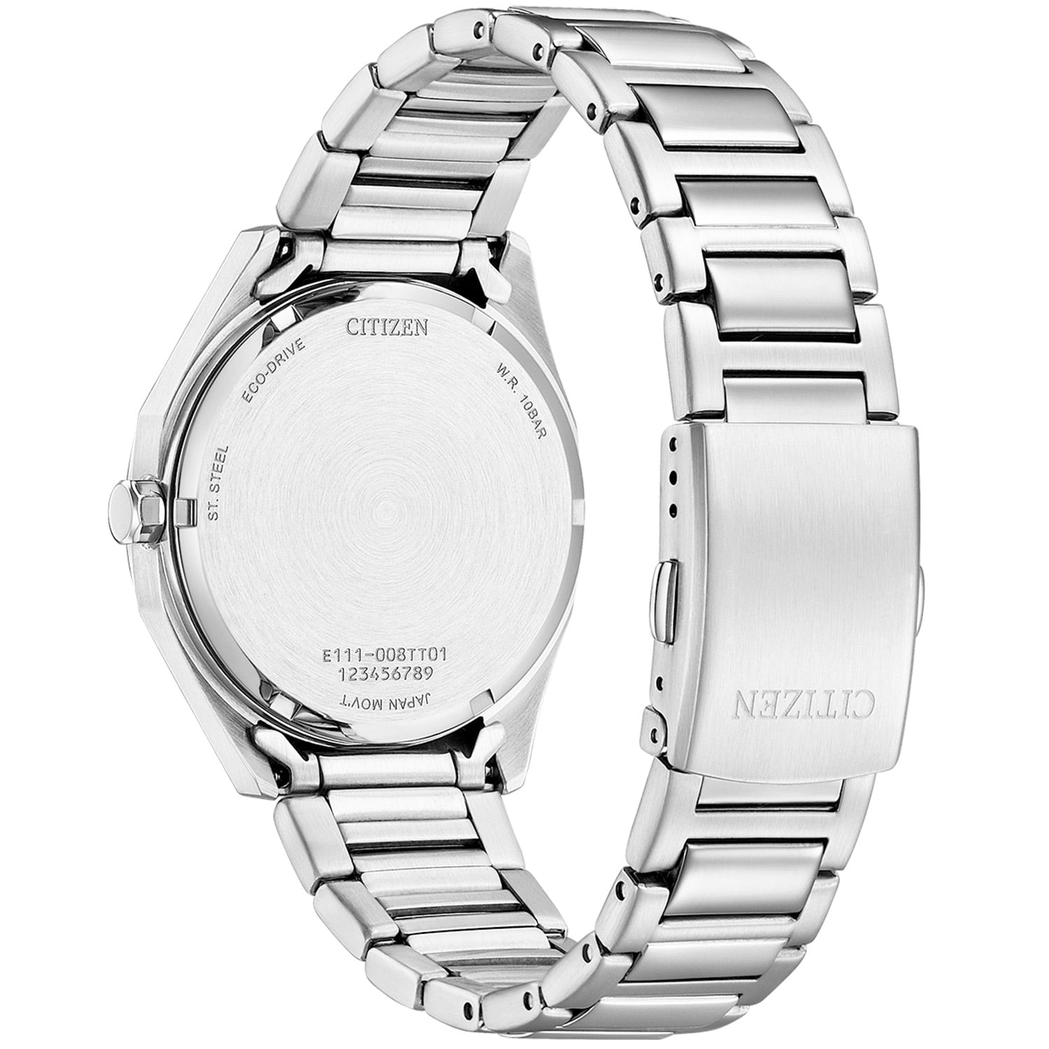 Citizen Eco-Drive Solar Herrenuhr Stahl/Weiß BM7620-83A • uhrcenter