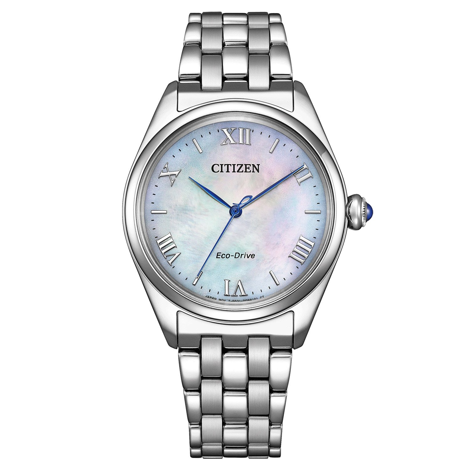 Citizen EM1140-80D Eco-Drive Solar Damenuhr Perlmuttfarben