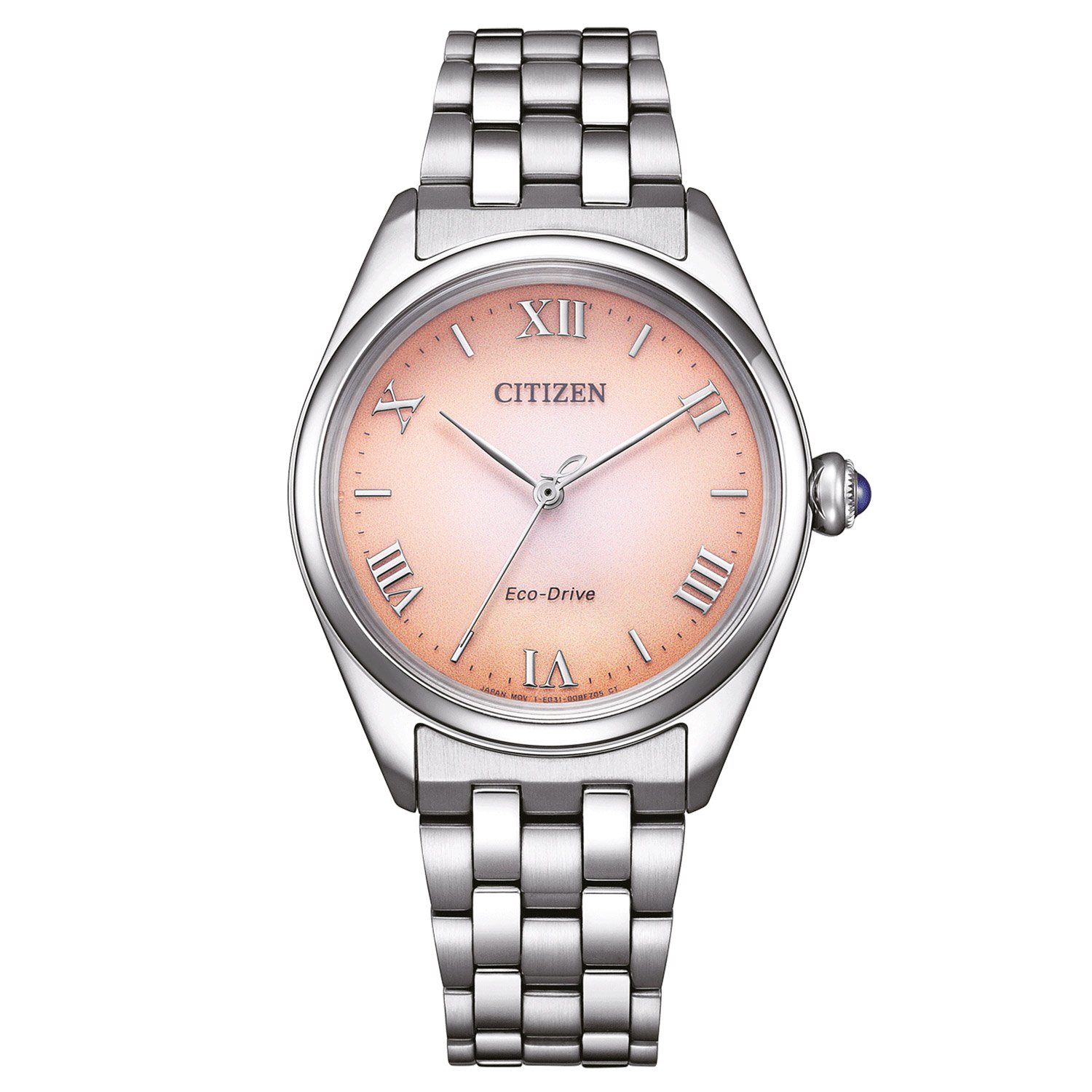 Citizen EM1140-80X Eco-Drive Solar Damenuhr Pfirsichfarben