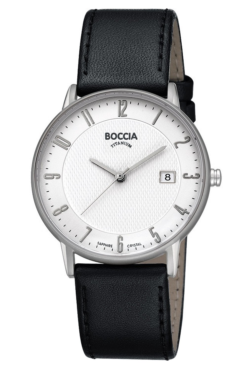 Boccia 3607-04 Herrenuhr Titan mit Saphirglas