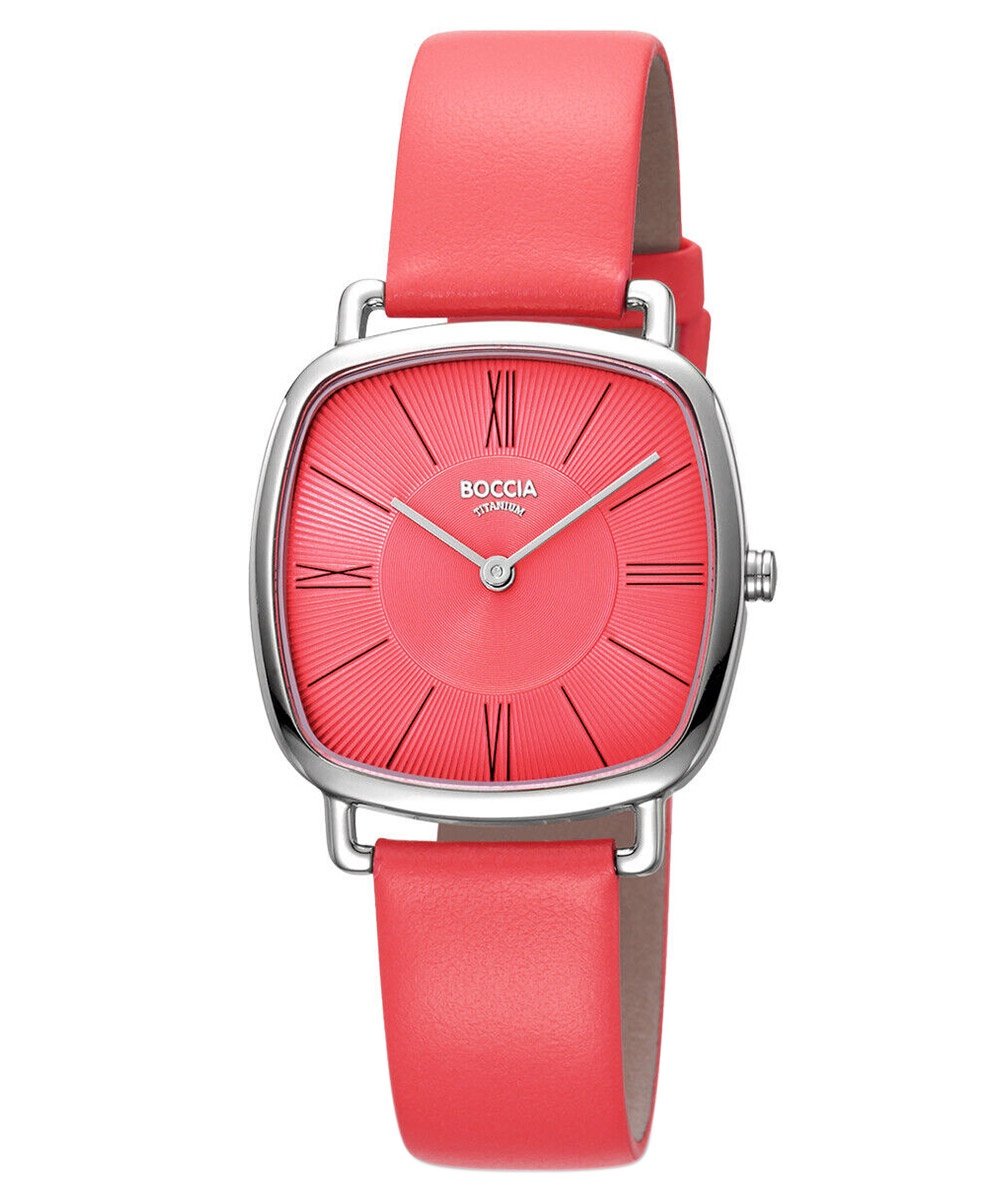 Boccia 3370-03 Damen-Armbanduhr Titan Pink Boccia 3370-03 Damen-Armbanduhr Titan Pink