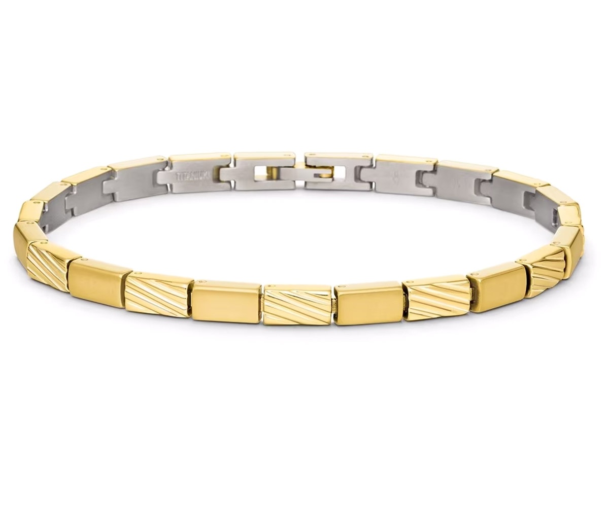 Boccia 03062-03 Damen-Armband Titan Goldfarben