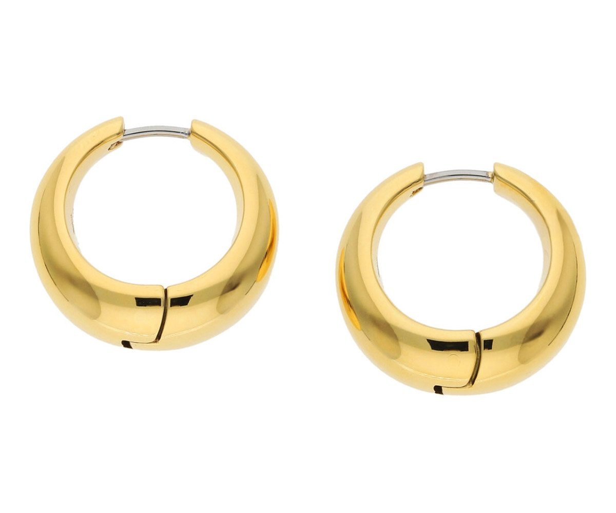 Boccia 05096-02 Damen-Creolen Titan Ohrringe Goldfarben Boccia 05096-02 Damen-Creolen Titan Ohrringe Goldfarben