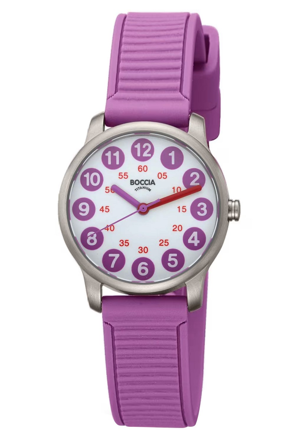 Boccia 3373-01 Kinderuhr Titan Lila Boccia 3373-01 Kinderuhr Titan Lila