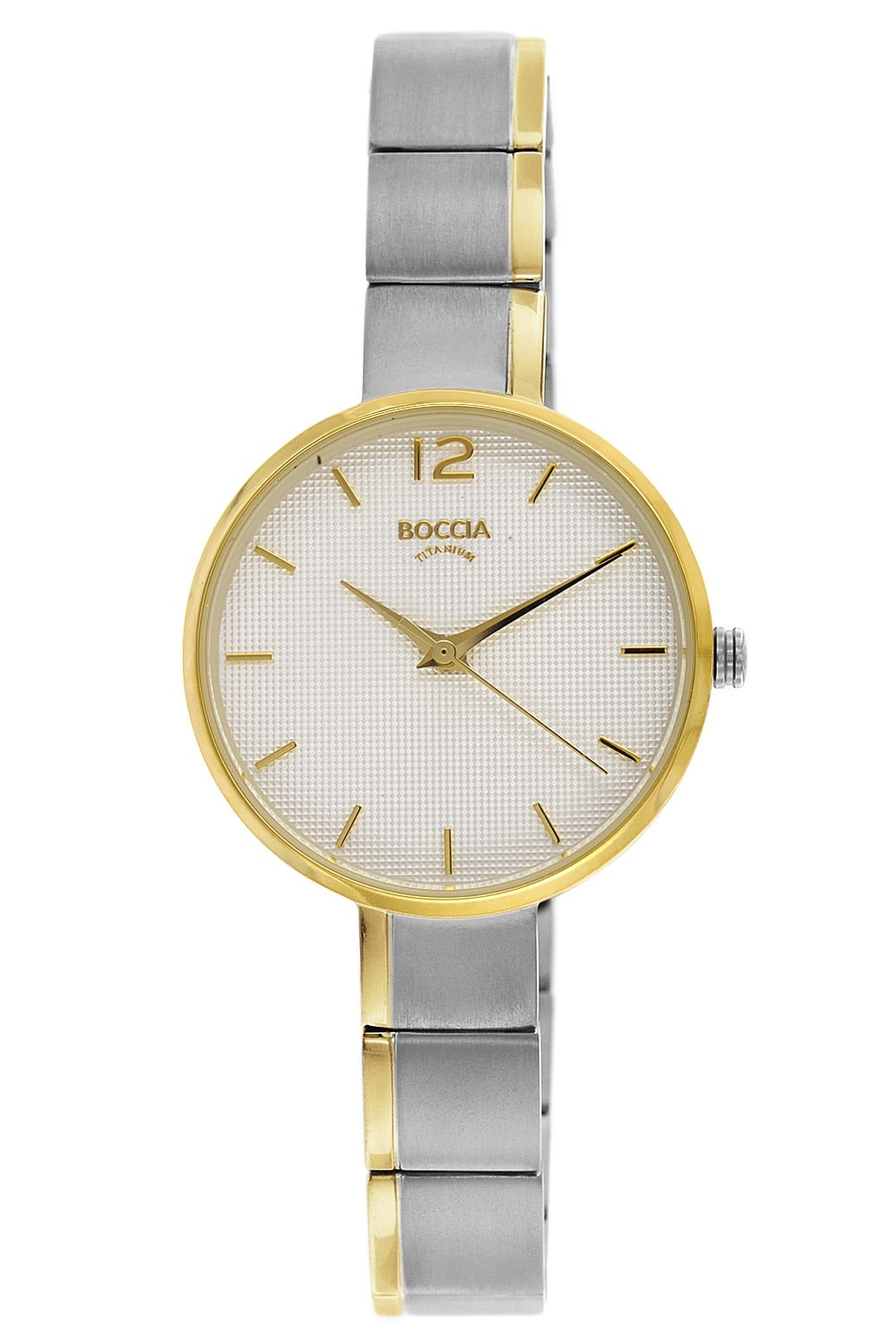 Boccia Boccia 3308 05 Damen Armbanduhr Quarz Titan Zweifarbig