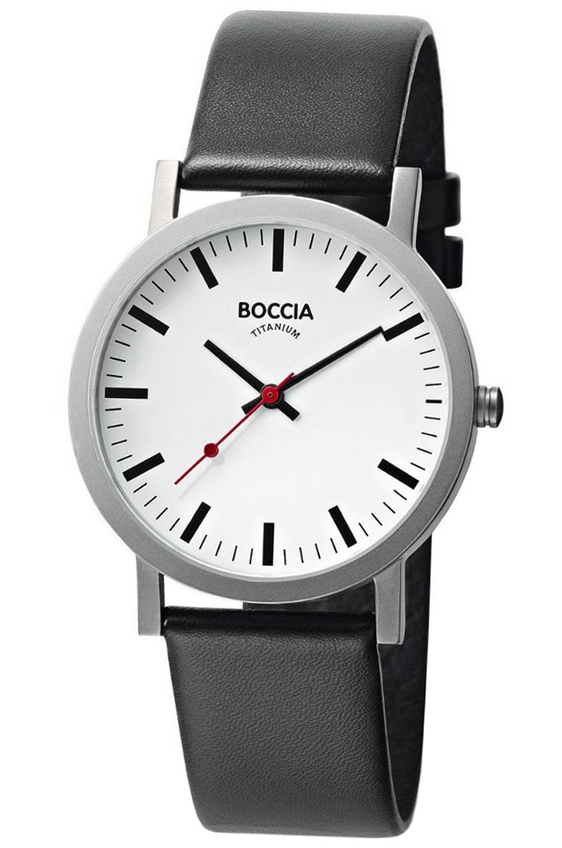 Boccia 521-03 Armbanduhr in Unisexgröße Quarz Titan