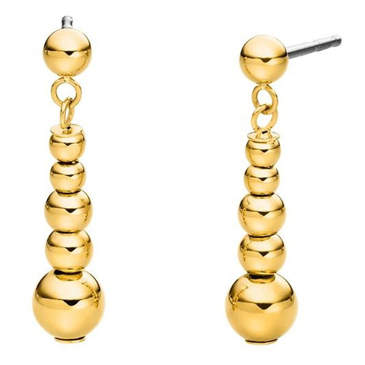Boccia 05108-02 Damen-Ohrringe Ohrhänger Titan Goldplattiert