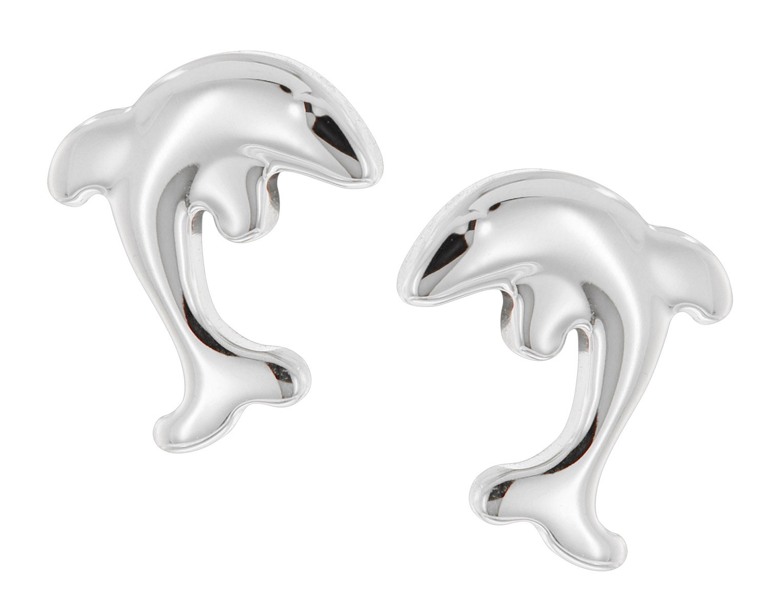 Boccia 05075-01 Kinder-Ohrringe Titan Ohrstecker Delfin