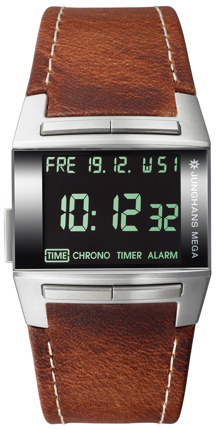Junghans 026/4300.00 Herren-Funkuhr Mega 1000 Braun Limitierte Auflage