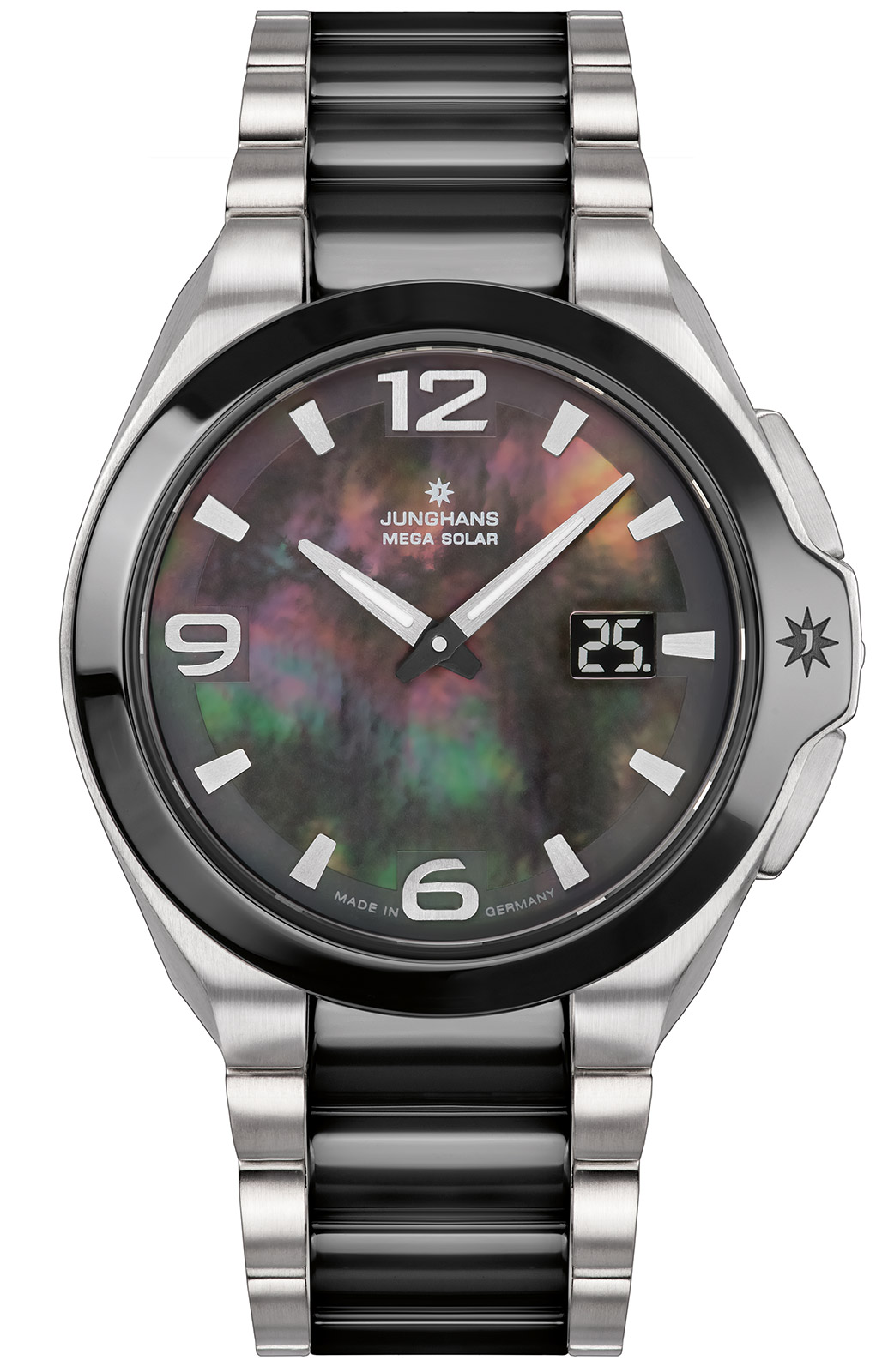 Junghans 015/1500.44 Spektrum Mega Solar Damen-Funkuhr