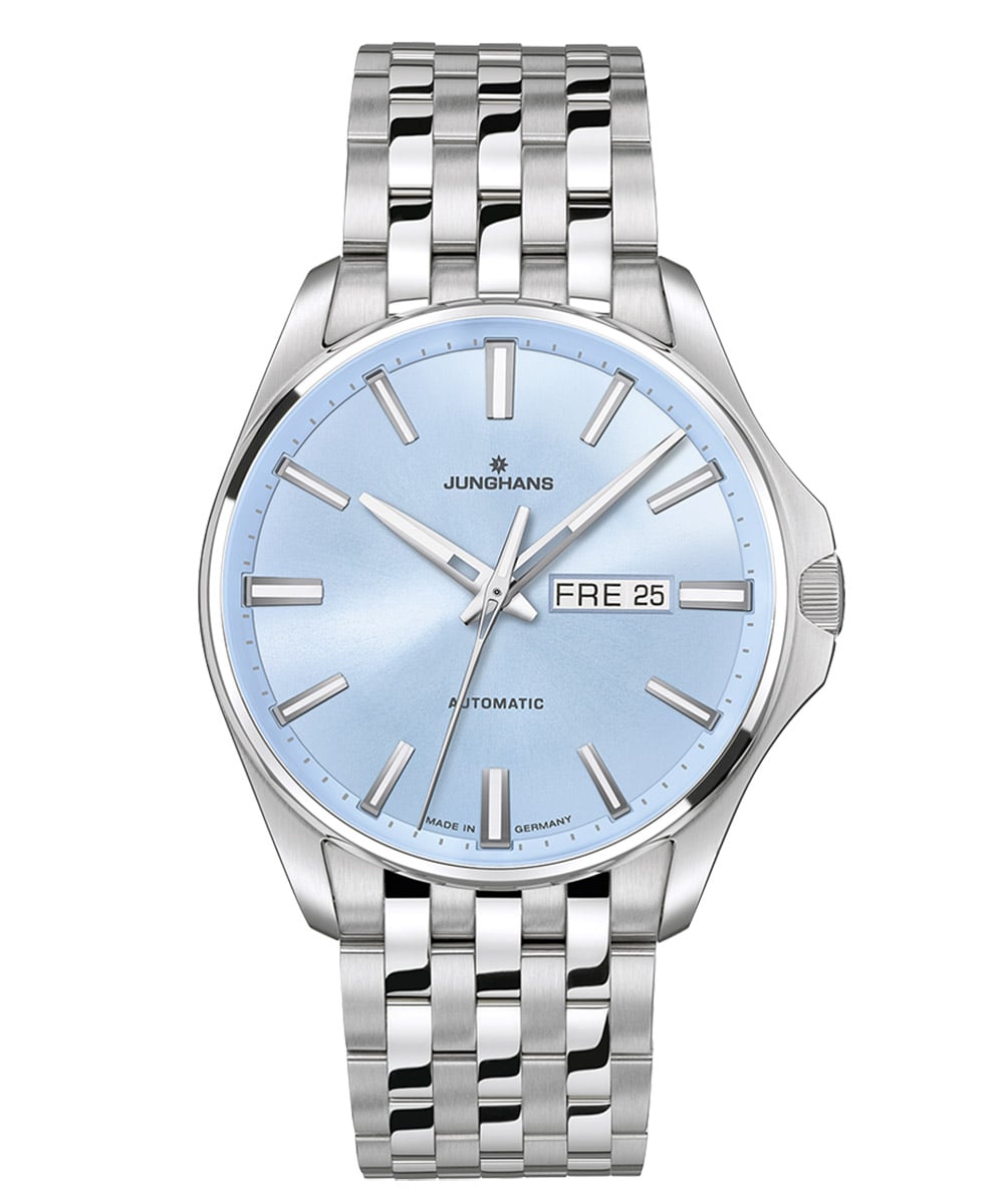 Junghans 27/4614.44 Herrenuhr Meister S Automatic Hellblau 40,5 mm