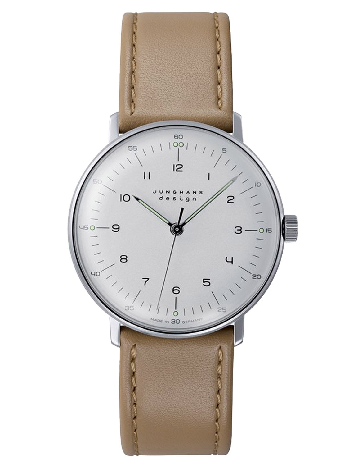 Junghans 27/3701.02 max bill Armbanduhr Handaufzug mit Saphirglas