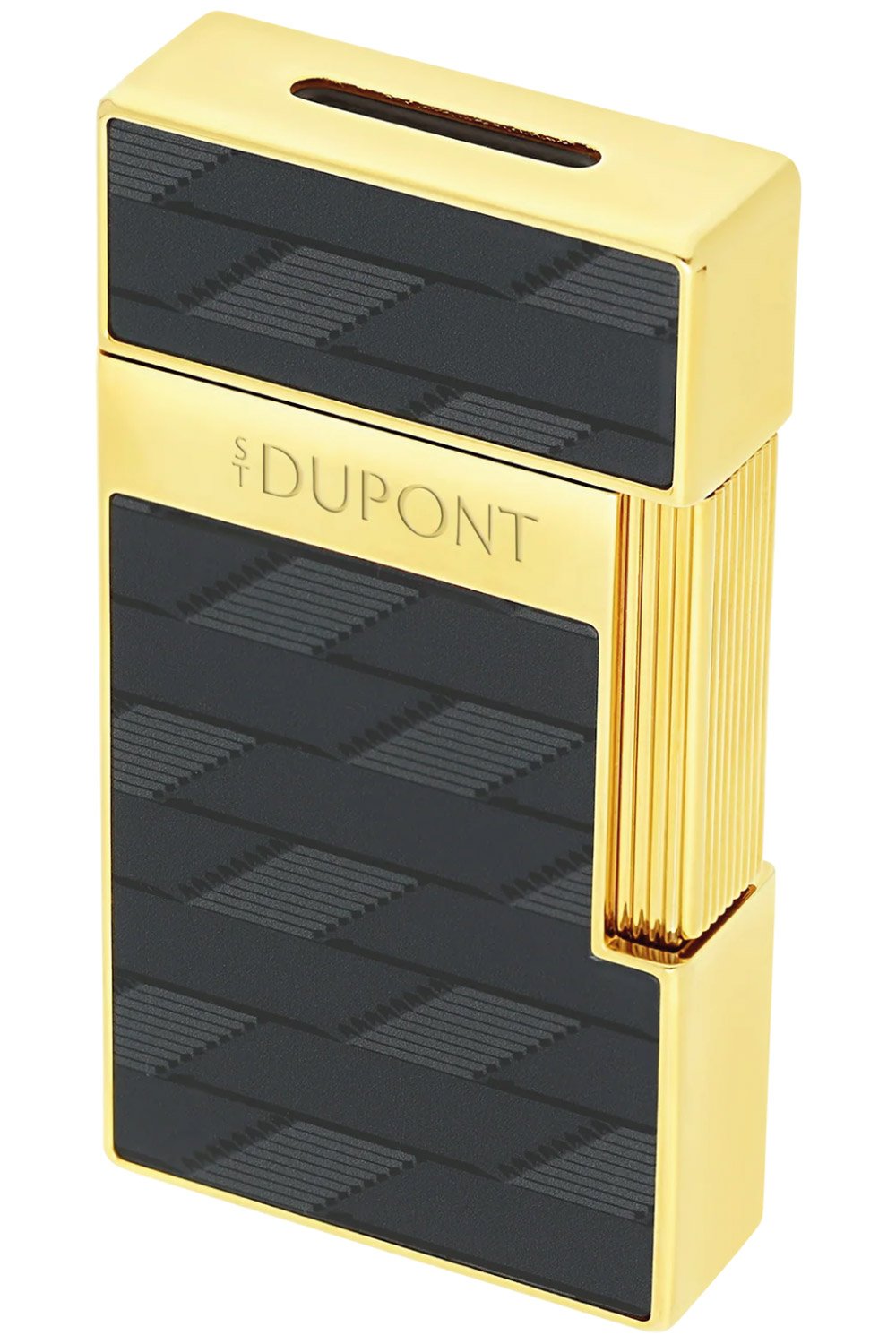 S.T. Dupont 025079 Feuerzeug Biggy Monogram 1872 Schwarz