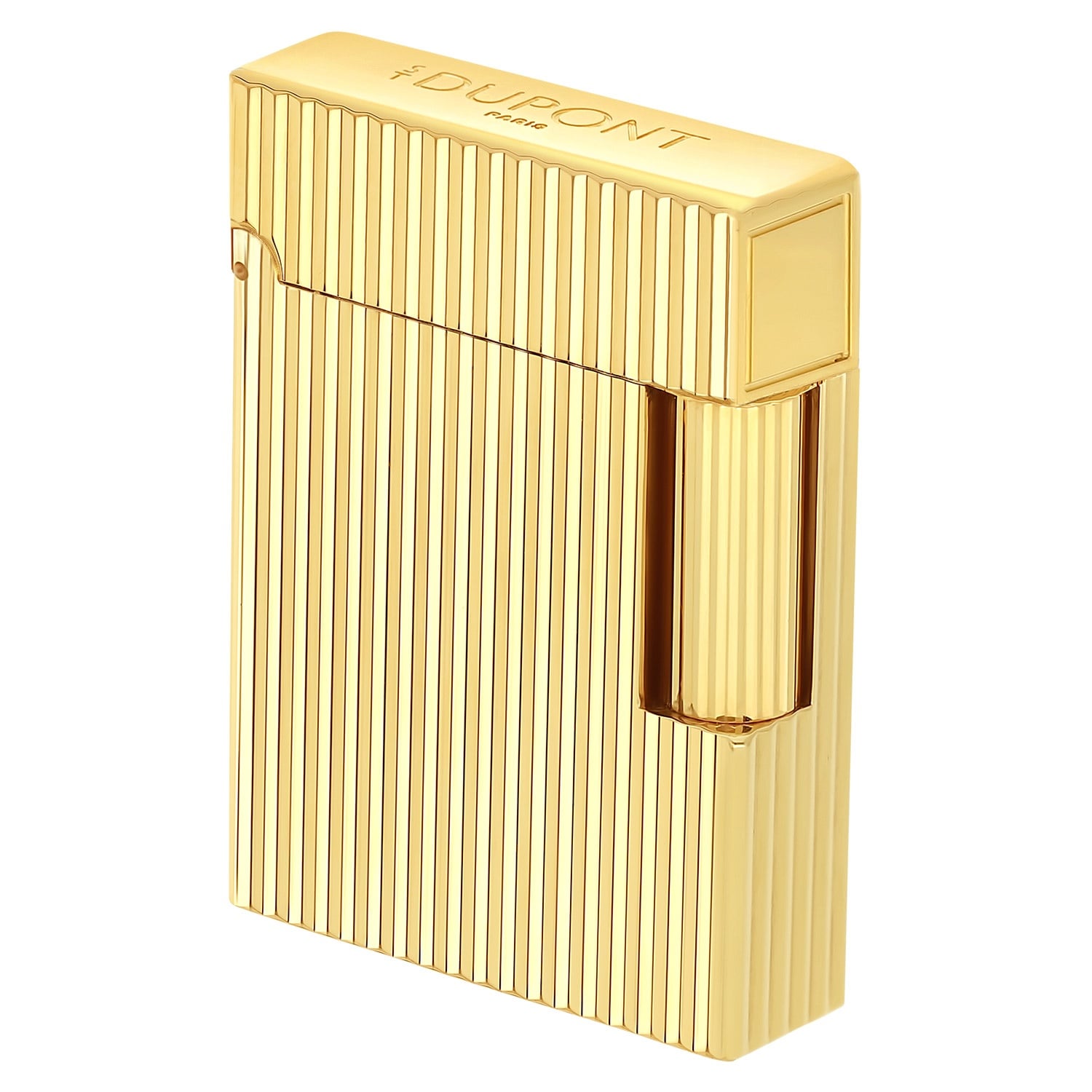 S.T. Dupont C14020 Feuerzeug Linie 1 Vertikale Linien Goldfarben S.T. Dupont C14020 Feuerzeug Linie 1 Vertikale Linien Goldfarben