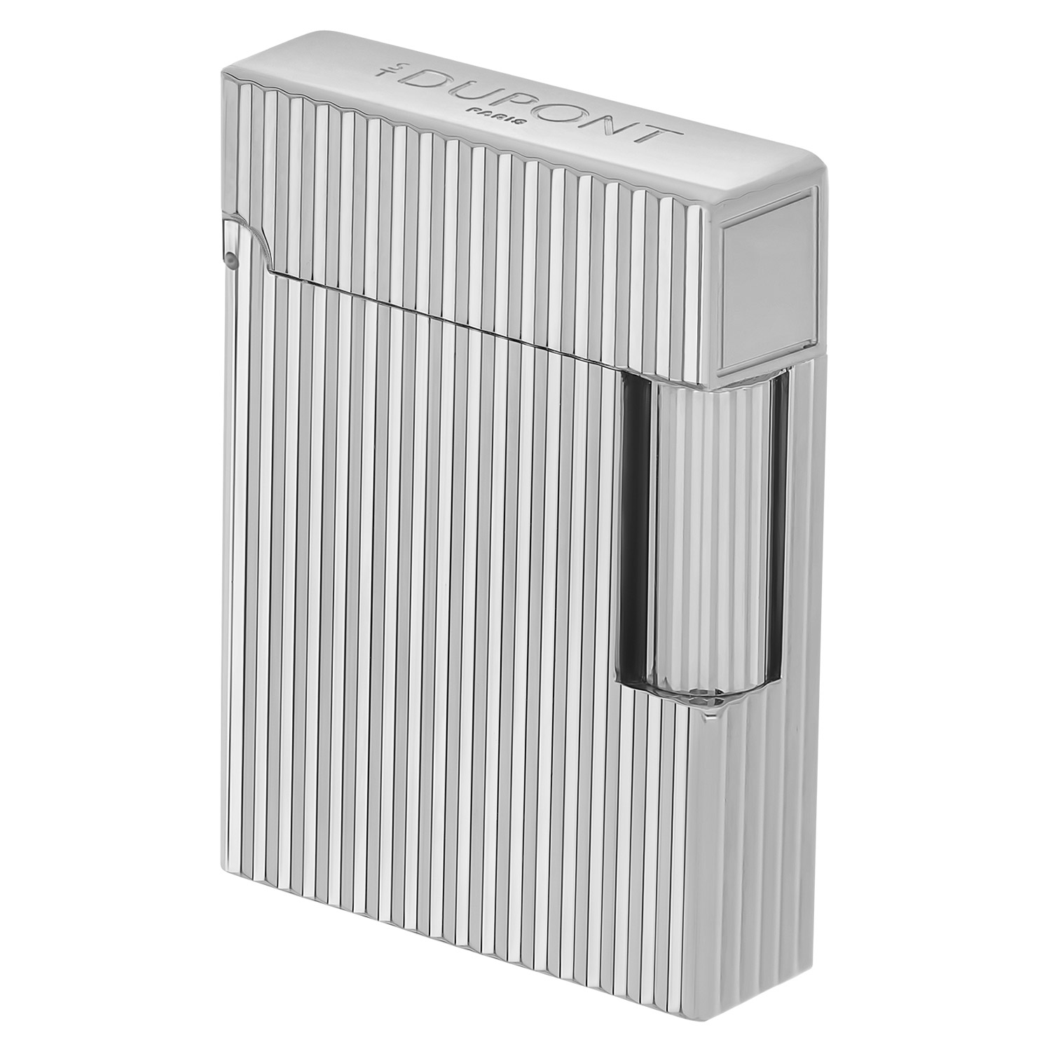 S.T. Dupont C14021 Feuerzeug Linie 1 Vertikale Linien Silberfarben S.T. Dupont C14021 Feuerzeug Linie 1 Vertikale Linien Silberfarben