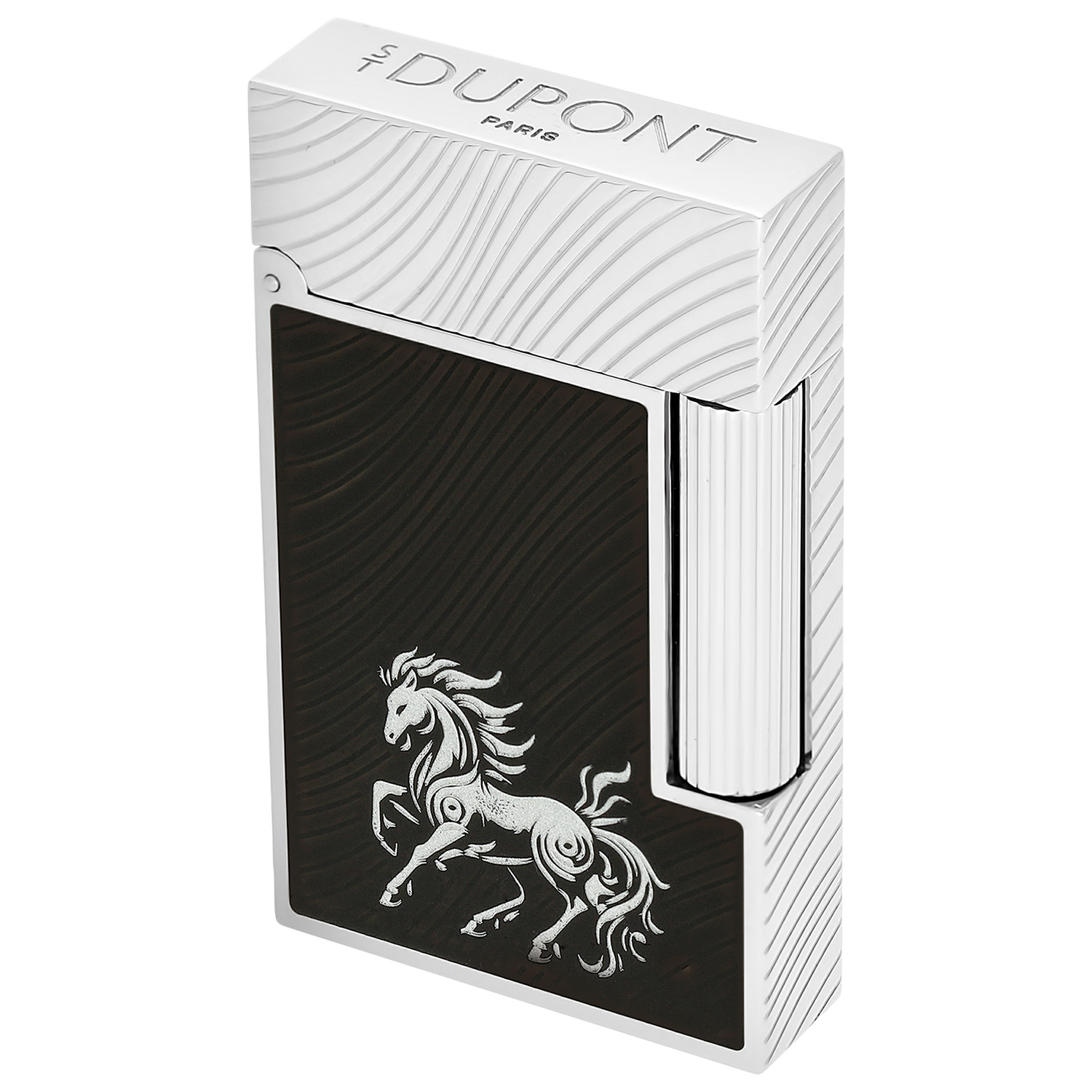 S.T. Dupont C16088CL Feuerzeug Linie 2 Chinesisches Jahr des Pferdes