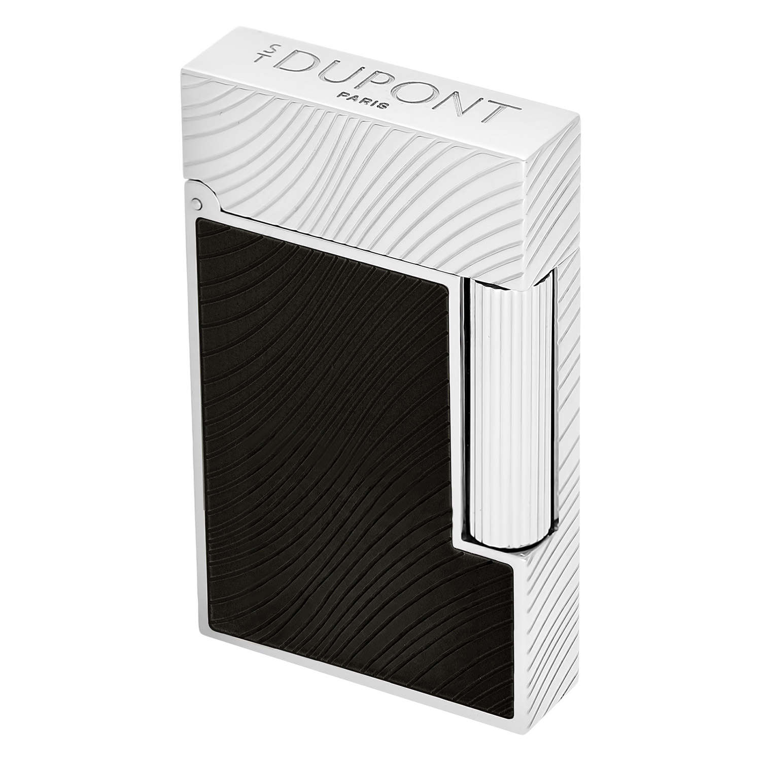 S.T. Dupont C16090CL Feuerzeug Linie 2 Pferdemähne Schwarz