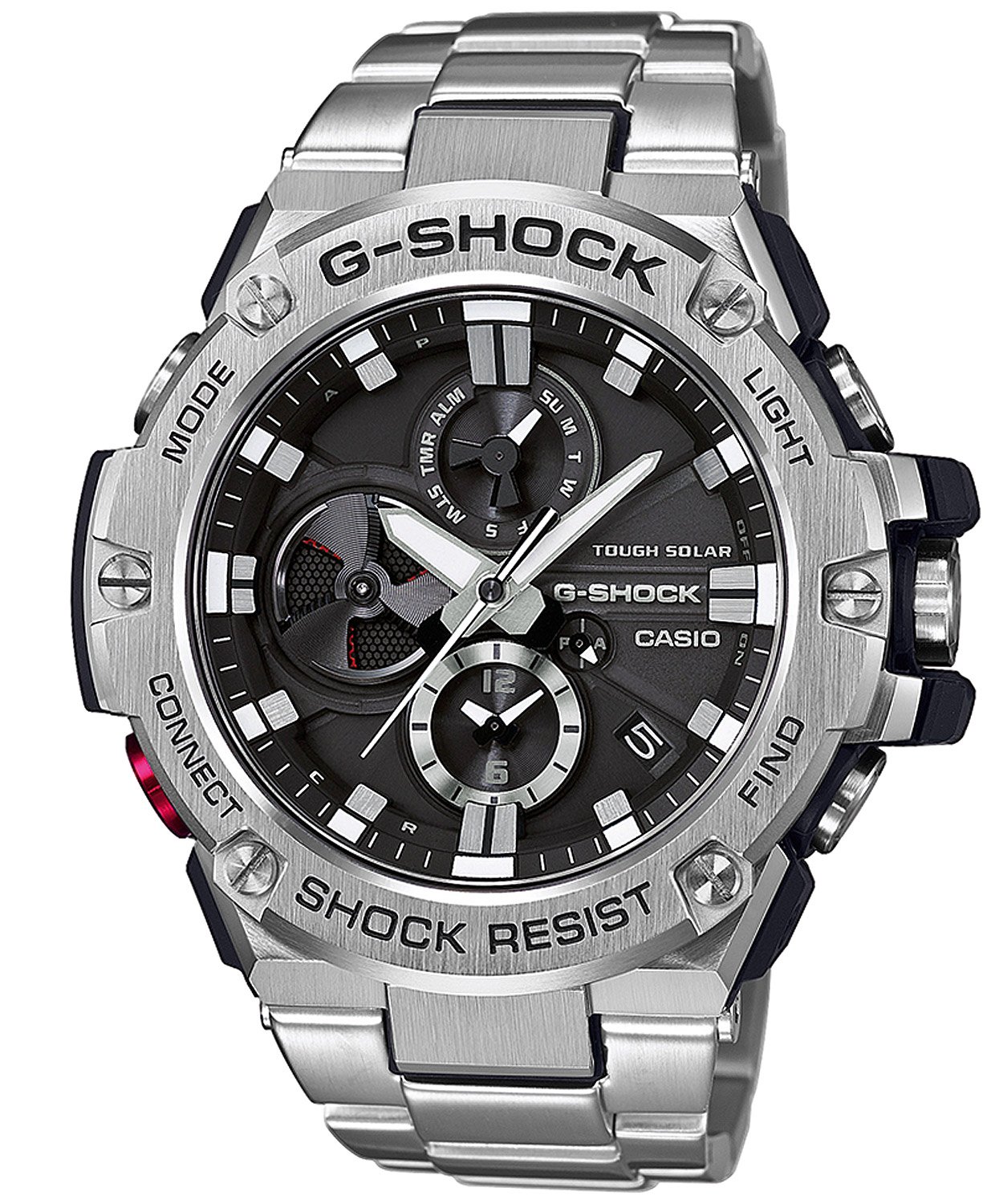 Casio GST-B100D-1AER G-Shock G-Steel Bluetooth Solar Herrenuhr