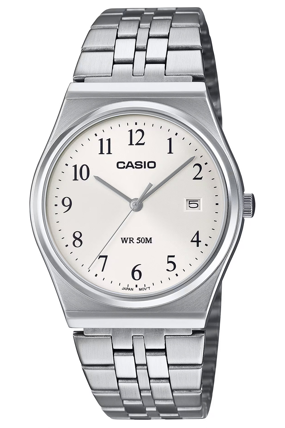 Casio MTP-B145D-7BVEF Uhr in Unisexgröße Quarz Stahl/Silberfarben