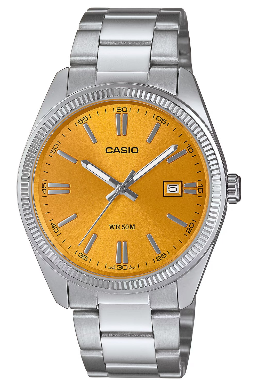 Casio MTP-1302PD-9AVEF Unisex Uhr Quarz Stahl/Gelb