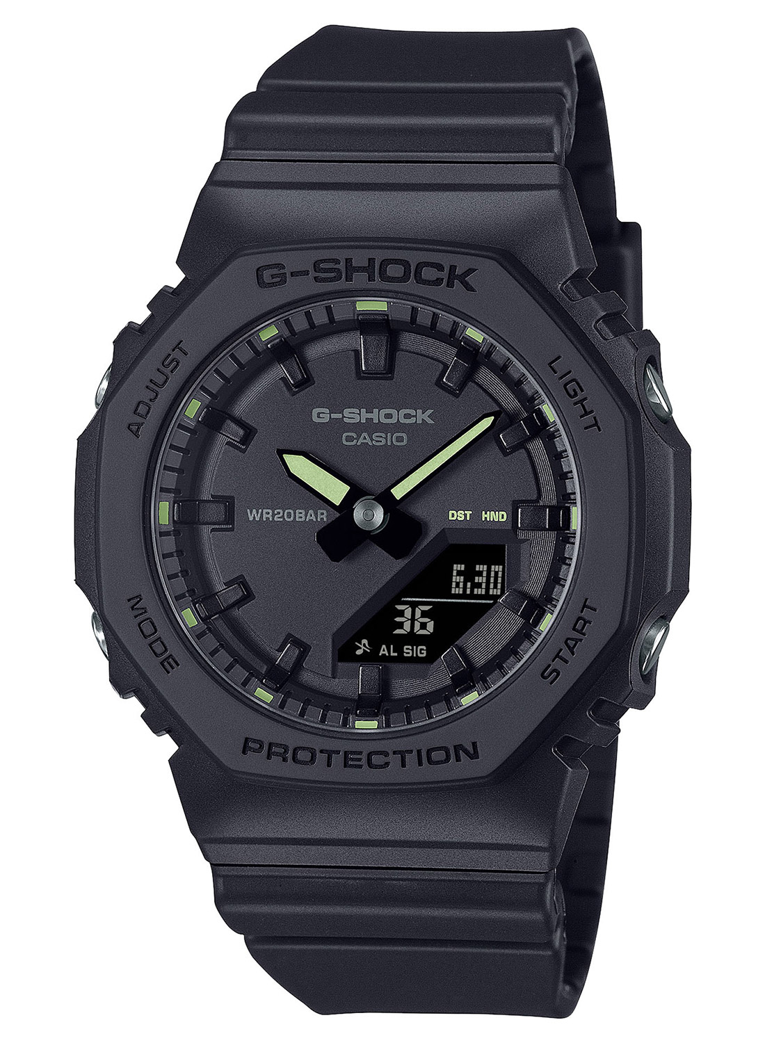 Casio GMA-P2100SA-1A2ER G-Shock Uhr Schwarz/Gelb mit Ana-Digi-Anzeige Casio GMA-P2100SA-1A2ER G-Shock Uhr Schwarz/Gelb mit Ana-Digi-Anzeige