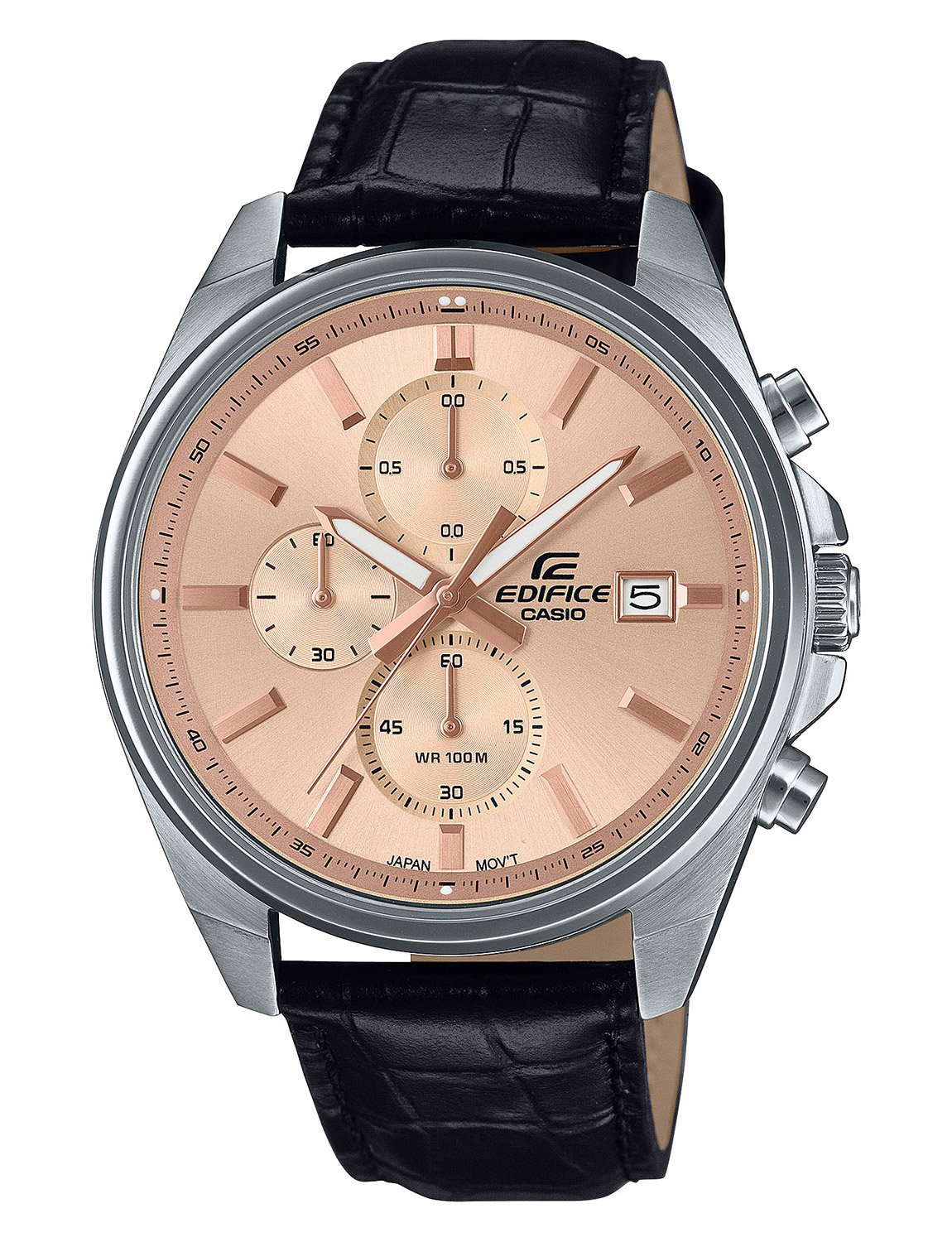 Casio EFV-610EL-5AUEF Herrenuhr Chronograph Roségold / Schwarz