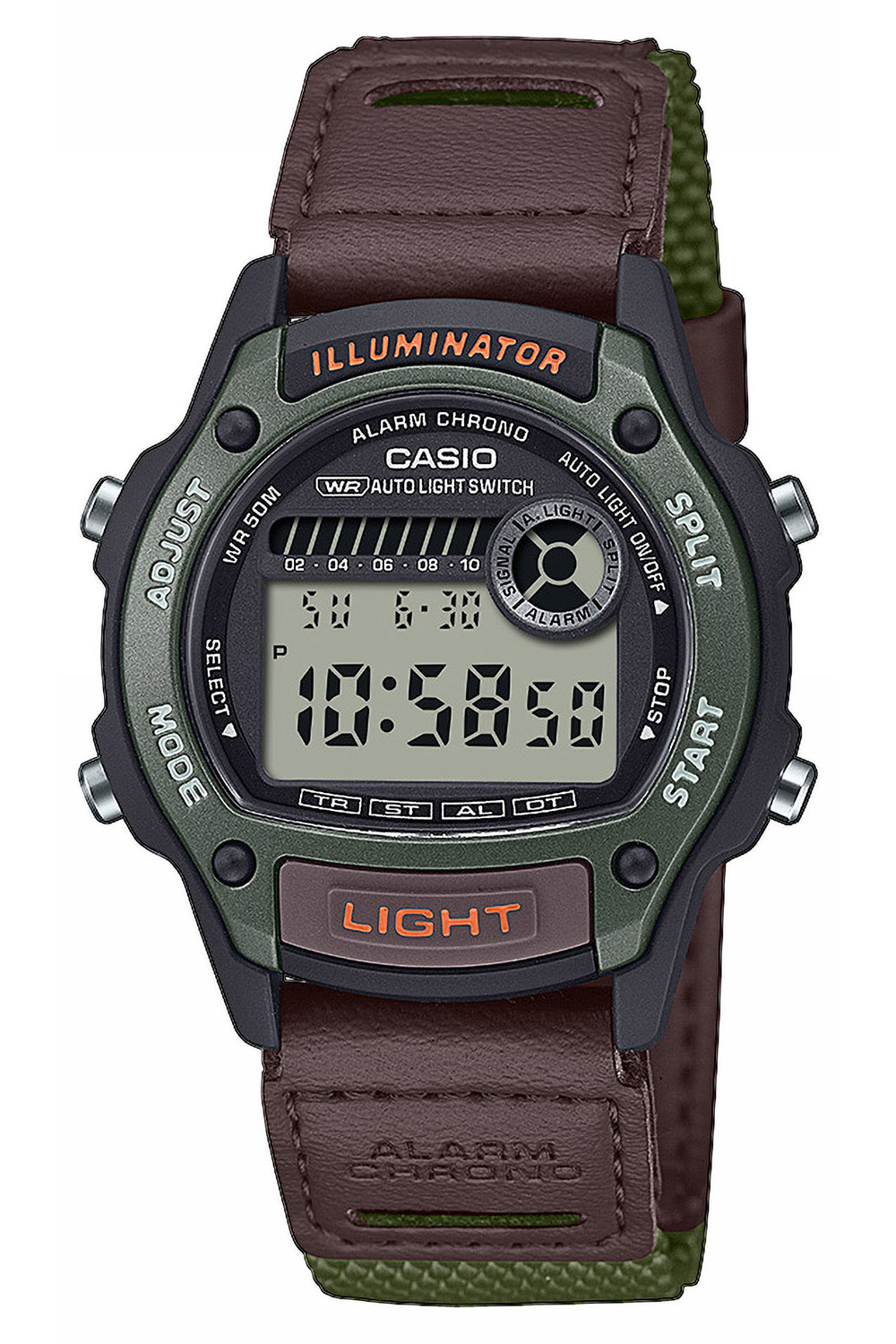 Casio W-220HF-3AVEF Quarzuhr Alarm-Chrono für Damen und Jugendliche Casio W-220HF-3AVEF Quarzuhr Alarm-Chrono für Damen und Jugendliche