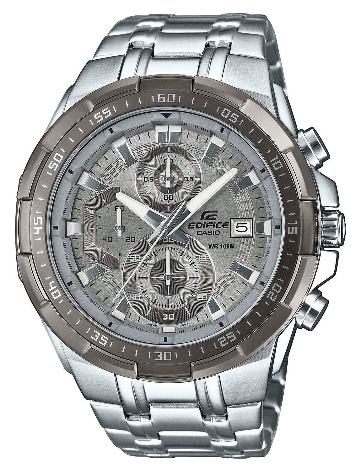 Casio EFR-539DE-8AVUEF Edifice Herren-Chronograph Grau Casio EFR-539DE-8AVUEF Edifice Herren-Chronograph Grau