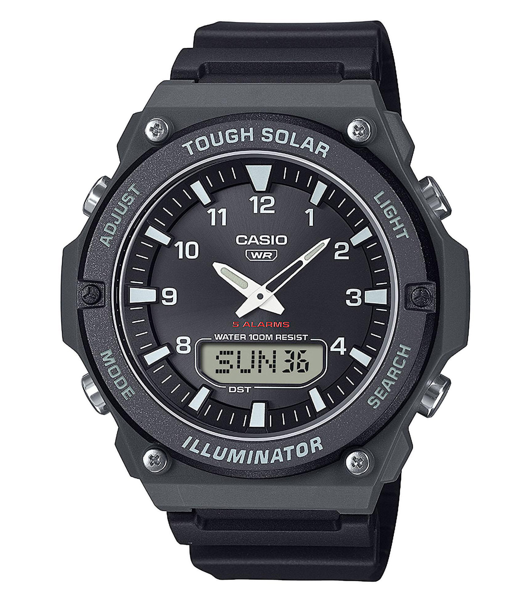 Casio AQ-S820W-1AVEF Solaruhr für Herren AnaDigi Schwarz Casio AQ-S820W-1AVEF Solaruhr für Herren AnaDigi Schwarz