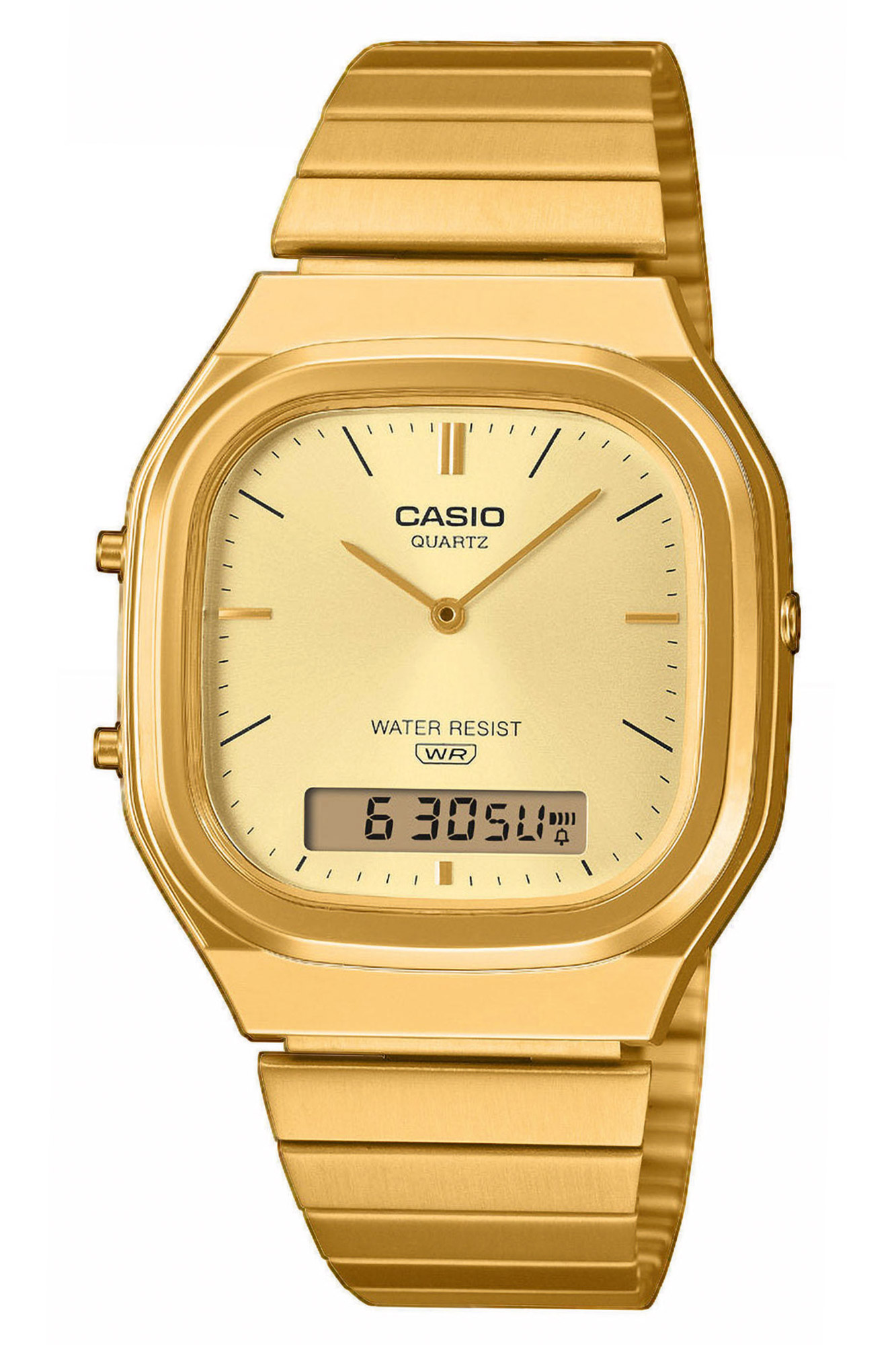 Casio AQ-240EG-9AEF Edgy Collection Herrenuhr AnaDigi Goldfarben Casio AQ-240EG-9AEF Edgy Collection Herrenuhr AnaDigi Goldfarben