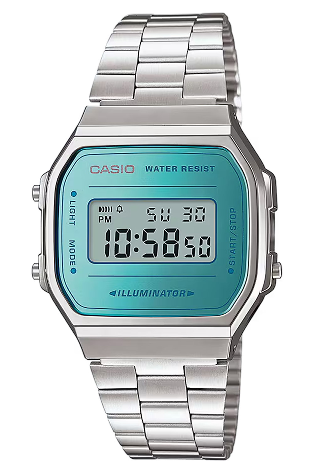 Casio A168WEM-2EF Iconic Armbanduhr Digital Türkis