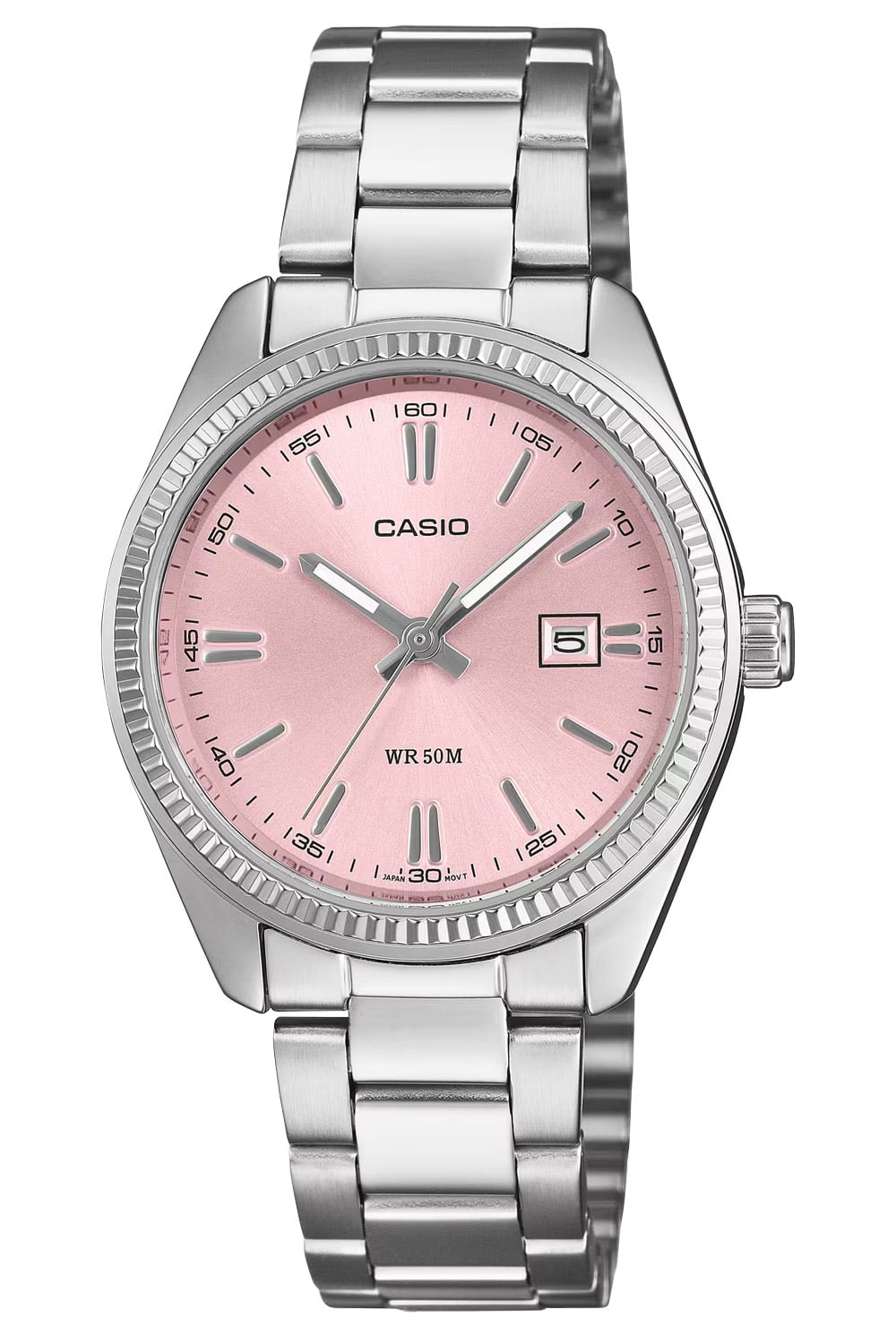 Casio LTP-1302PD-4AVEF Damenuhr Quarz Edelstahl/Rosa