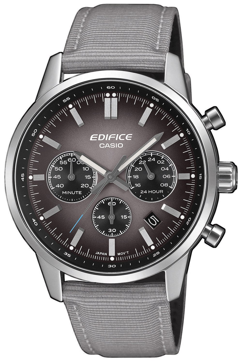 Casio EFR-575C-8AEF Edifice Herrenarmbanduhr Chronograph Grau