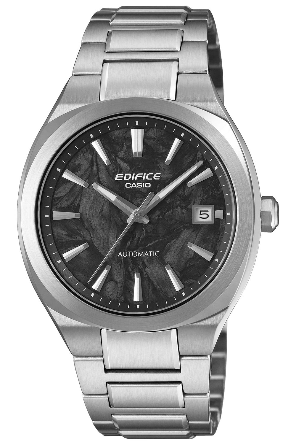 Casio EFK-200CD-1AER Edifice Herrenuhr Automatik Stahl/Schwarz