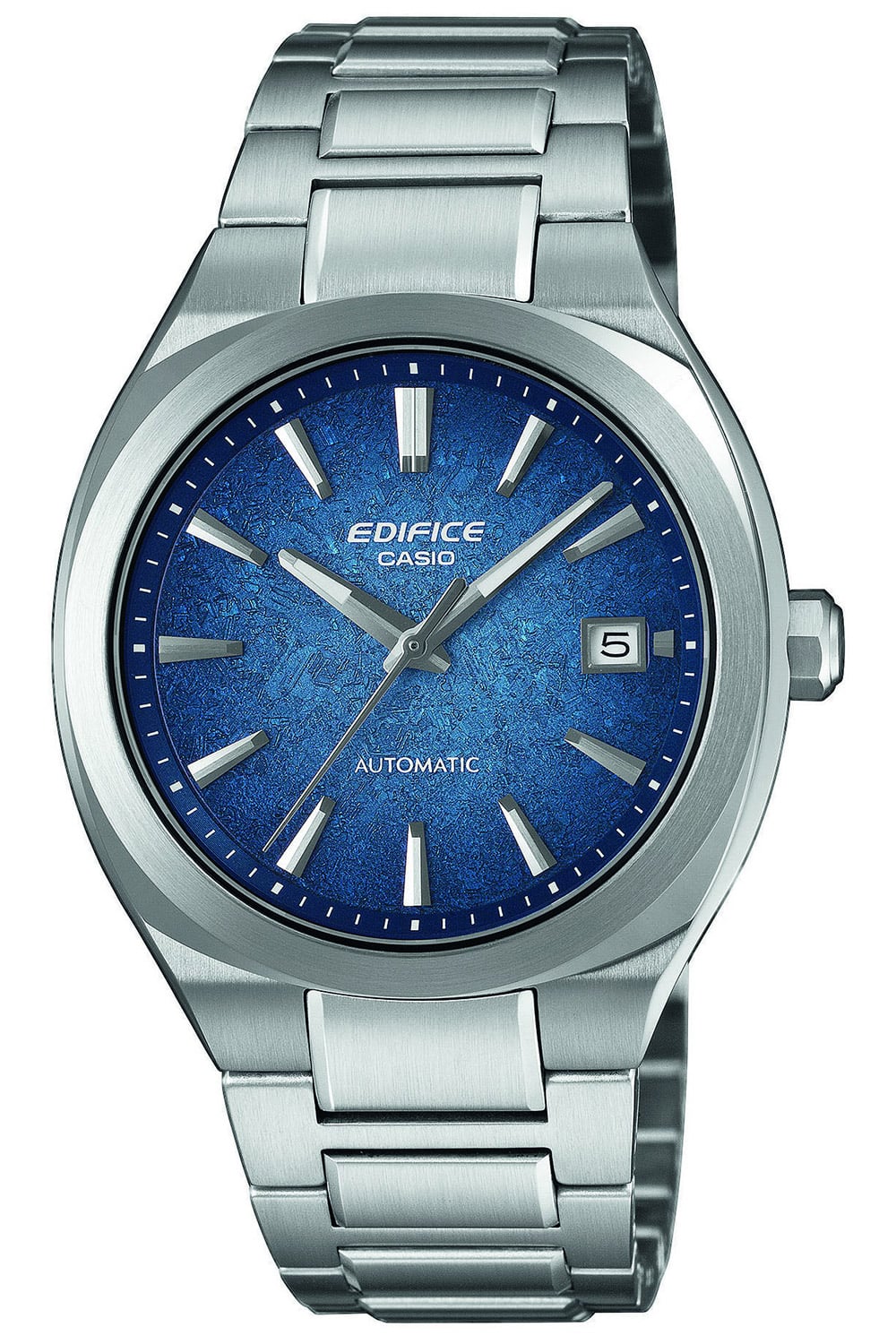 Casio EFK-200D-2AER Edifice Herren-Armbanduhr Automatik Stahl/Blau