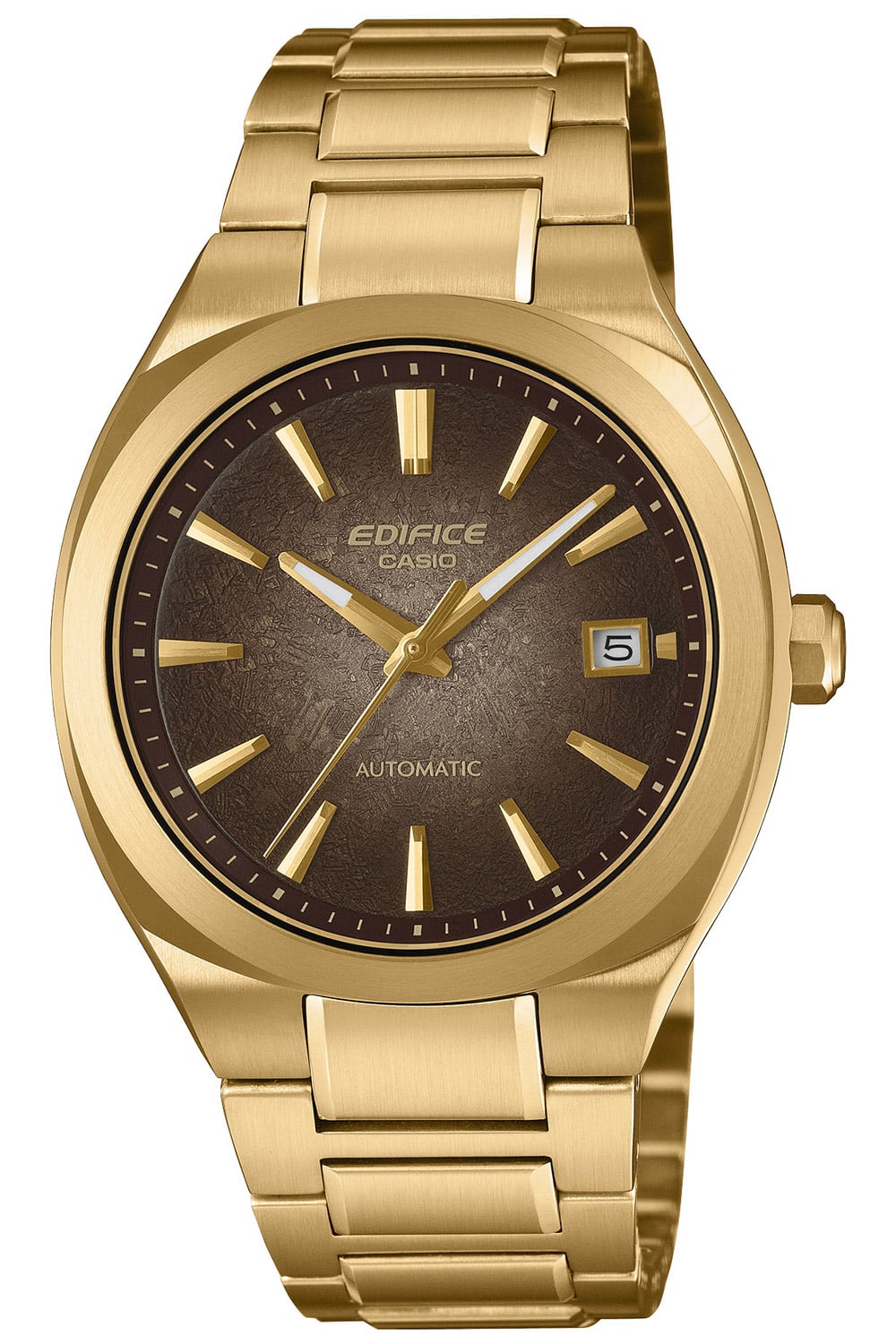 Casio EFK-200DG-5AER Edifice Armbanduhr für Herren Automatik Goldfarben