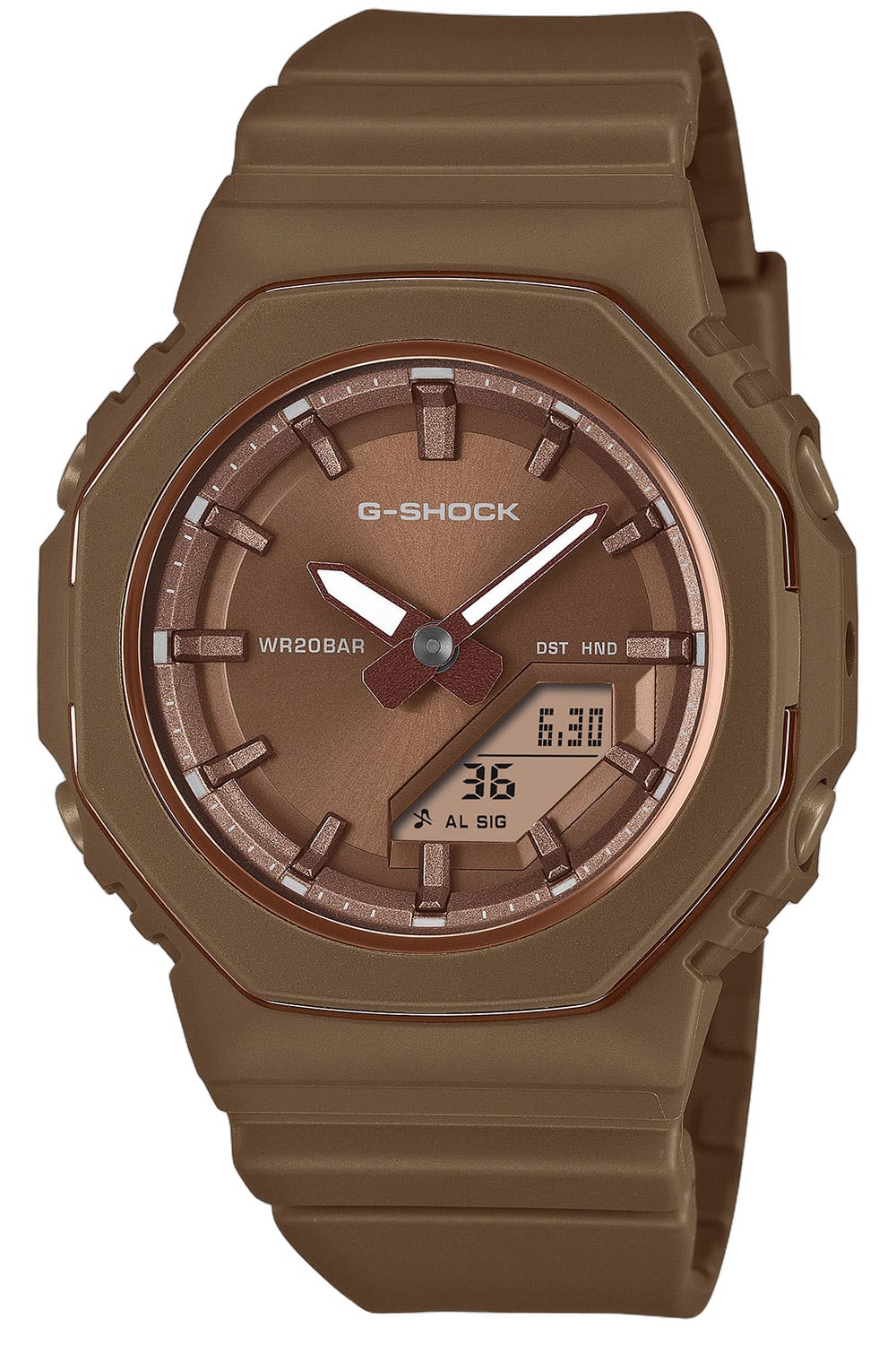 Casio GMA-P2110B-5AER G-Shock Classic Ana-Digi Damenuhr Braun