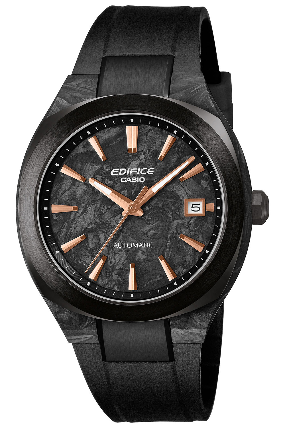 Casio EFK-200XPB-1AER Edifice Herrenuhr Automatik Saphirglas Schwarz