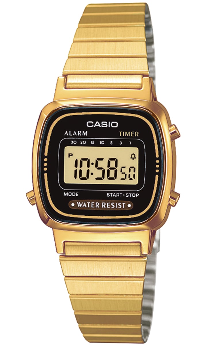 Casio LA670WEGA-1EF Digital-Damenuhr