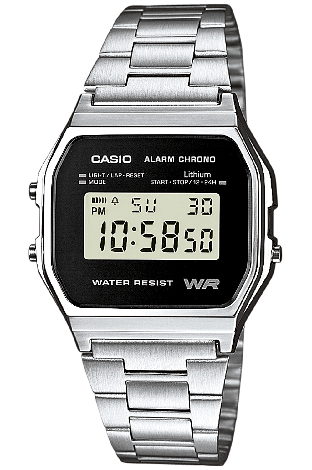 Casio A158WEA-1EF Alarm Chrono Digitaluhr