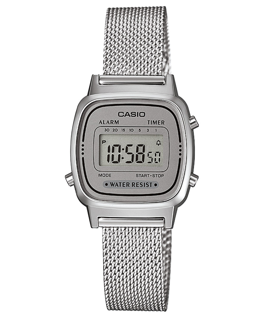 Casio Retro Damenuhr LA680WEA-7EF Uhr Alarm Digital Armbanduhr