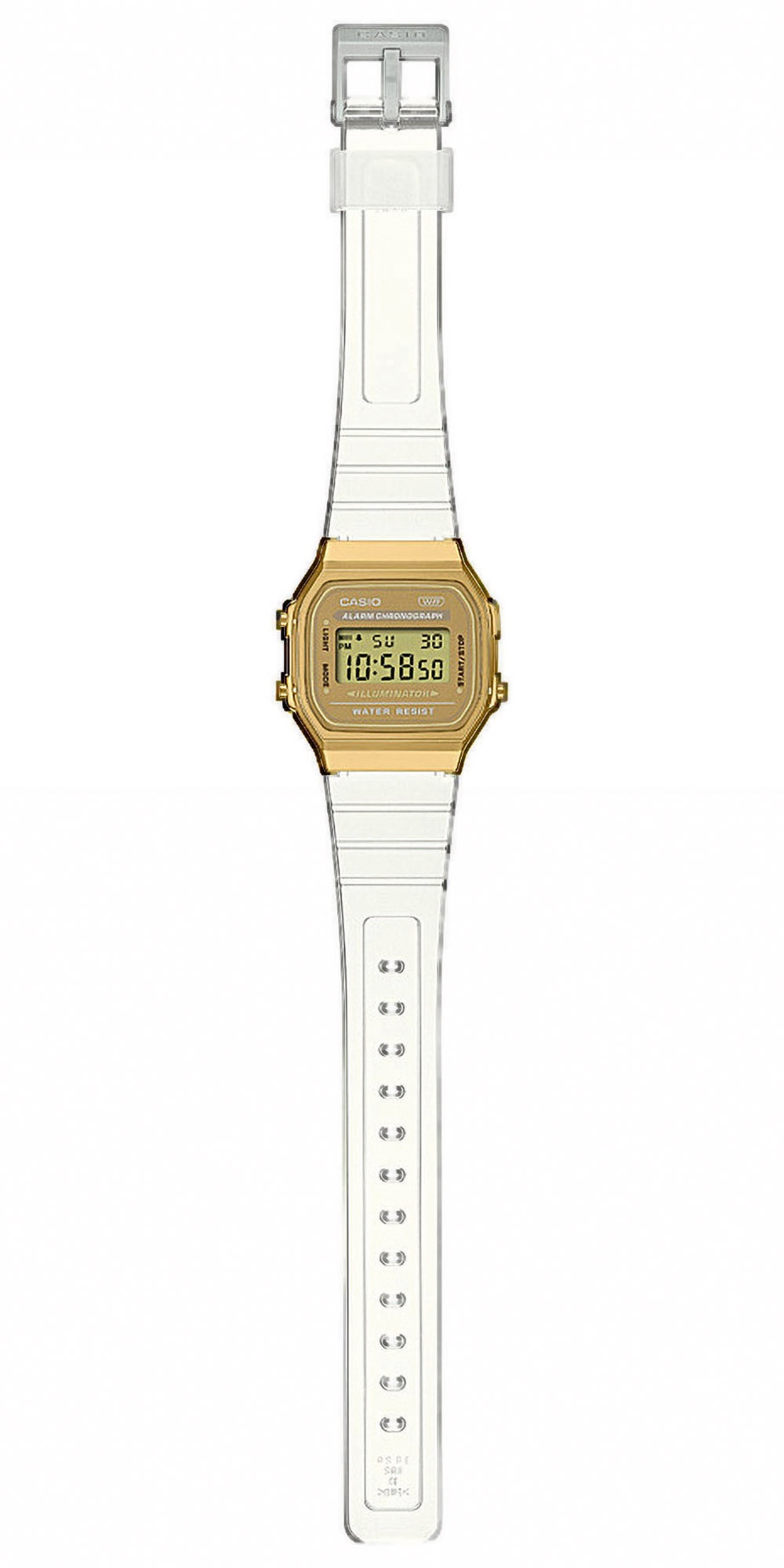 Casio Vintage Uhr Iconic Digitaluhr goldfarbend