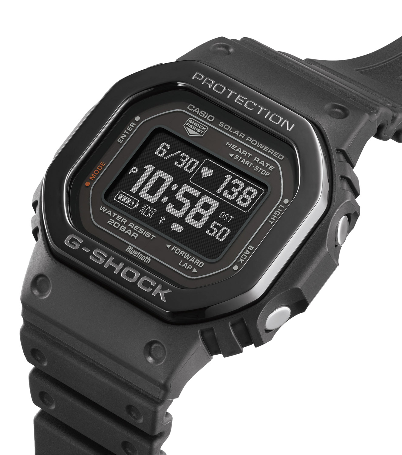 Casio G-Shock G-Squad Digital Solar Watch Black DW-H5600MB-1ER