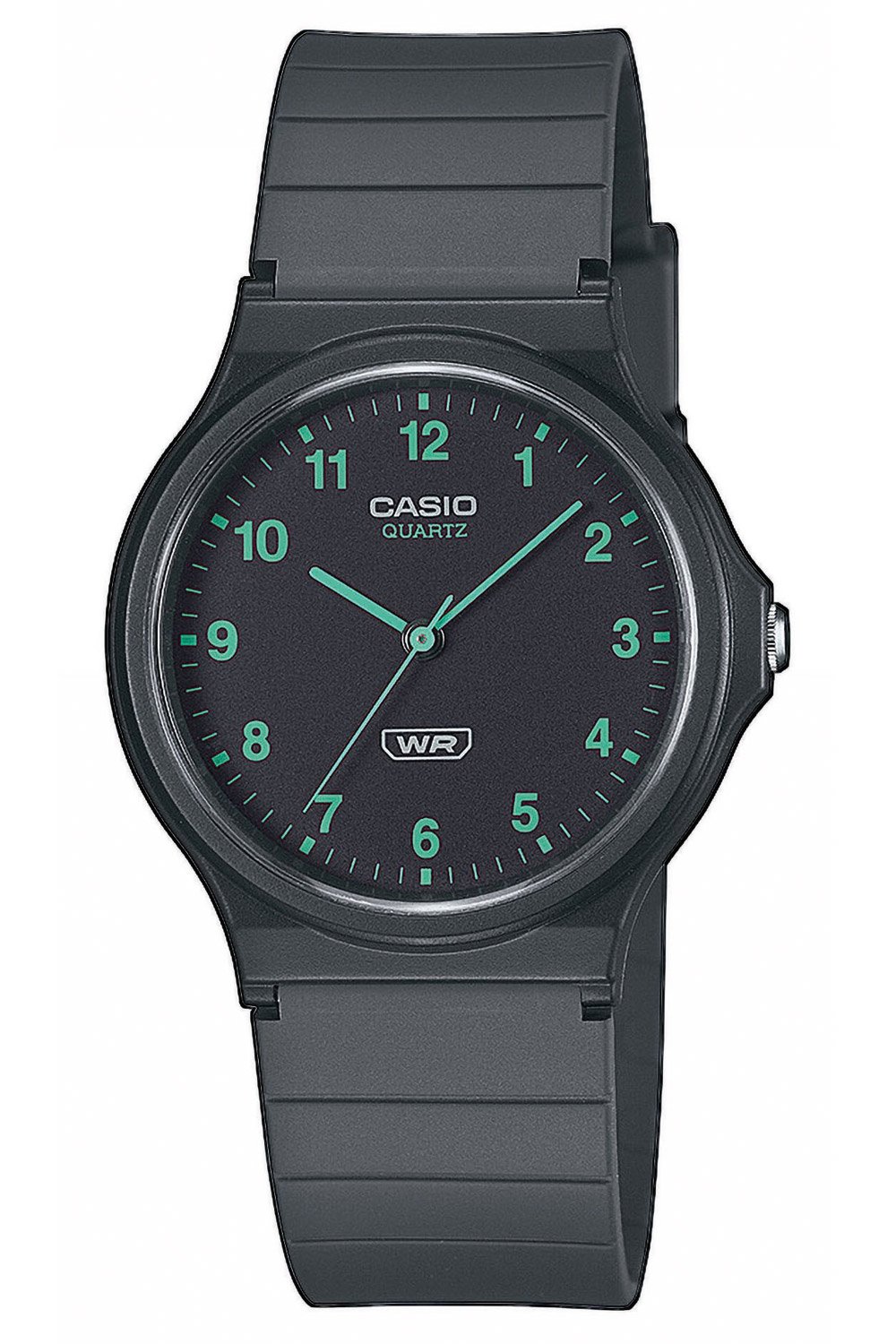 Casio MQ-24B-8BEF Timeless Collection Jugend- und Damenuhr Dunkelgrau