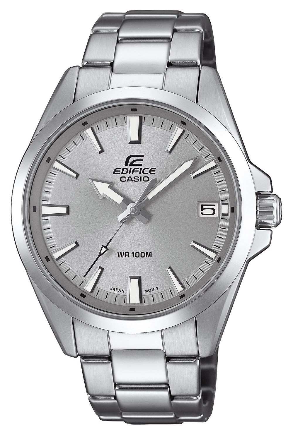 Casio EFV-100D-8AVUEF Edifice Herren-Armbanduhr Stahl/Grau